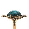 Image 4 : Handmade Spider Web Turquoise Ring