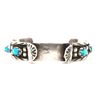Image 2 : Navajo Sleeping Beauty Turquoise Watch Band