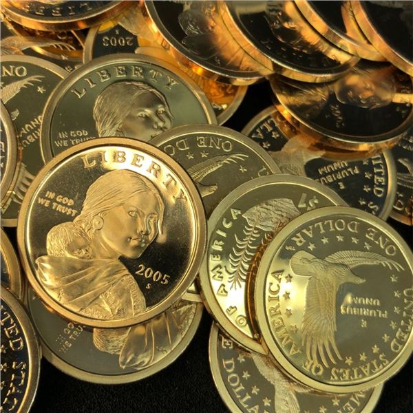 Proof Sacagewea Dollar Roll