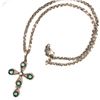 Image 1 : Zuni Circa 1940 Kingman Turquoise Cross