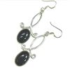Image 1 : Navajo Handmade AAA Black Onyx Earring's