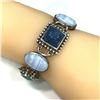 Image 8 : Handmade Turquoise, Multi Stone Link Bracelet