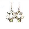 Image 1 : Handmade AAA Peridot One-of-A-kind Earrings