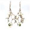 Image 3 : Handmade AAA Peridot One-of-A-kind Earrings