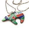 Image 5 : Vintage Zuni Inlay Bear Fetish Reversible Pendant
