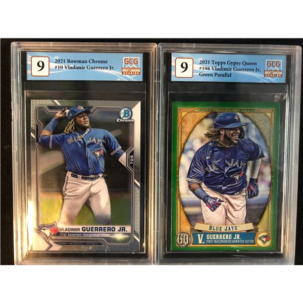 GCG HIGH GRADE VLADIMIR GUERRERO BASEBALL CARD LOT