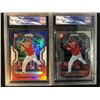 Image 1 : CGC HIGH GRADE PANINI PRIZM TYLER STEPHENSON BASEBALL ROOKIE CARD LOT