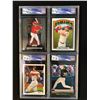 Image 1 : GCG HIGH GRADE BASEBALL CARD LOT