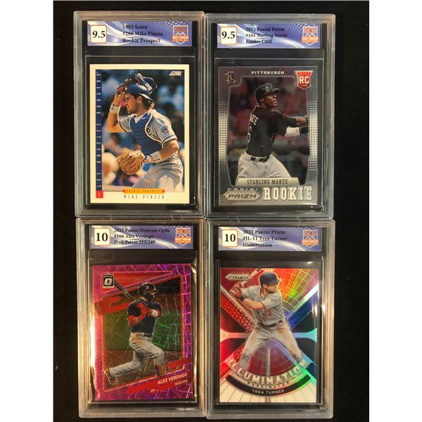 GCG HIGH GRADE BASEBALL CARD LOT