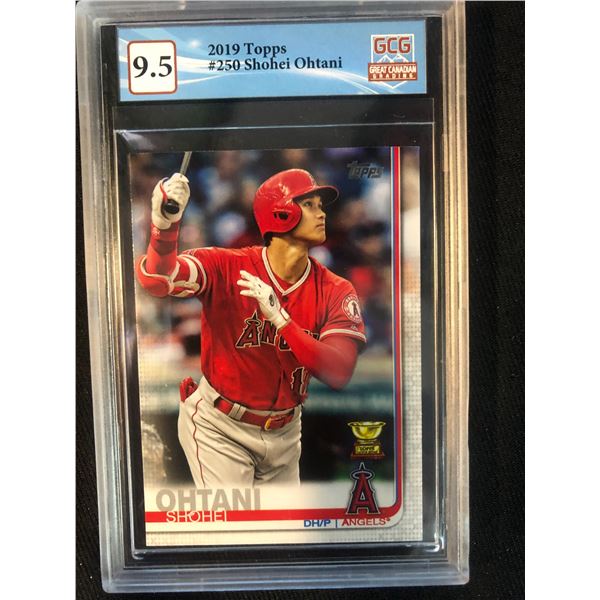 2019 TOPPS NO.250 SHOHEI OHTANI (GCG 9.5)