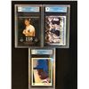 Image 1 : GCG HIGH GRADE BASEBALL CARD LOT