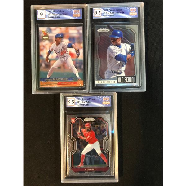 GCG HIGH GRADE BASEBALL CARD LOT