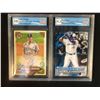 Image 1 : GCG HIGH GRADE BASEBALL CARD LOT (CLARKE SCHMIDT/ VLADIMIR GUERRERO JR.)