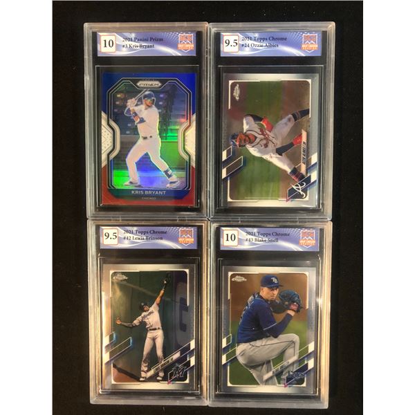 GCG HIGH GRADE BASEBALL CARD LOT