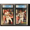 Image 1 : GCG HIGH GRADE 2020 TOPPS MIKE TROUT BASEBALL CARD LOT