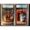 Image 1 : GCG HIGH GRADE BASKETBALL CARD LOT (ANTHONY EDWARDS/ KENYON MARTIN JR.)