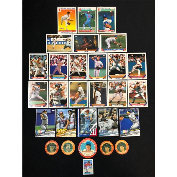 ASSORTED BASEBALL TRADING CARD LOT