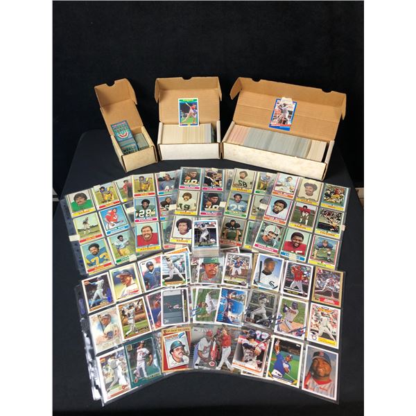 LOT OF BASEBALL CARDS