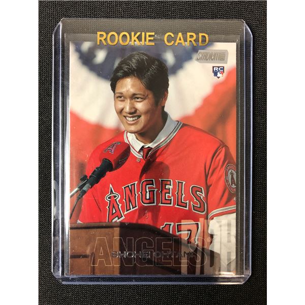 2018 TOPPS STADIUM CLUB NO.138 SHOHEI OHTANI ROOKIE CARD