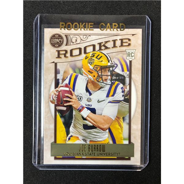 2020 PANINI LEGACY NO.141 JOE BURROW ROOKIE CARD