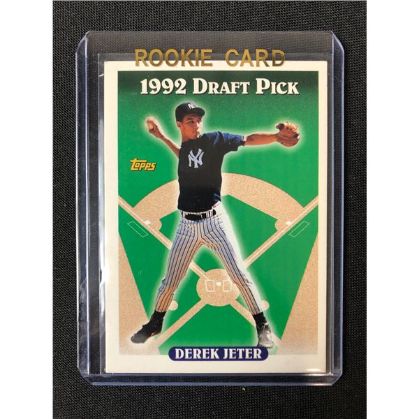 1993 TOPPS NO.98 DEREK JETER 1992 DRAFT PICK