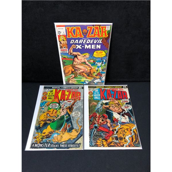 KA-ZAR COMIC LOT MARVEL COMICS