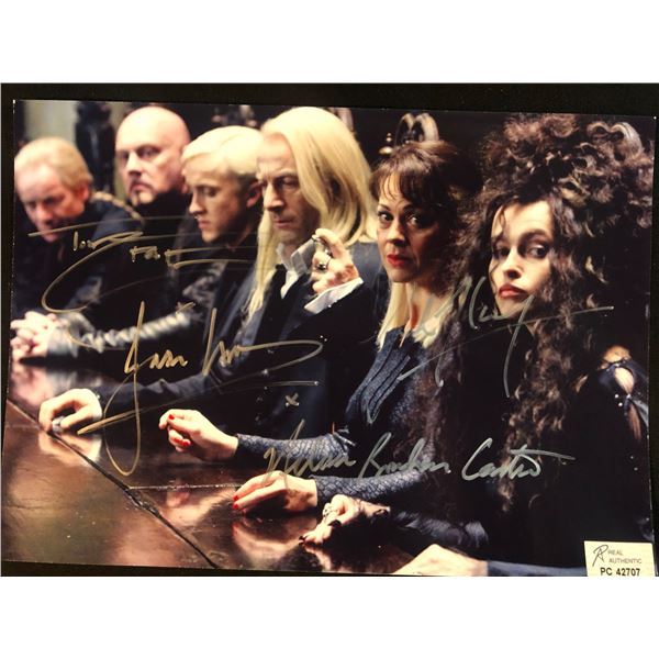 HARRY POTTER MULTI-SIGNED 8X10 PHOTO (RA COA)