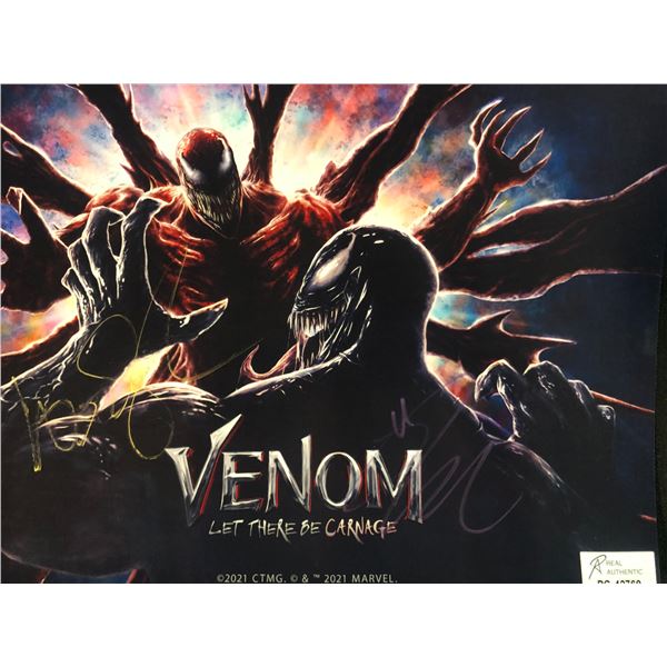 VENOM MULTI-SIGNED 8X10 PHOTO (RA COA)