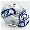 Image 1 : Steve Largent Autographed Seattle Seahawks Helmet (JSA COA))