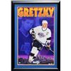 Image 1 : WAYNE GRETZKY SIGNED FRAMED POSTER (BECKETT LOA)