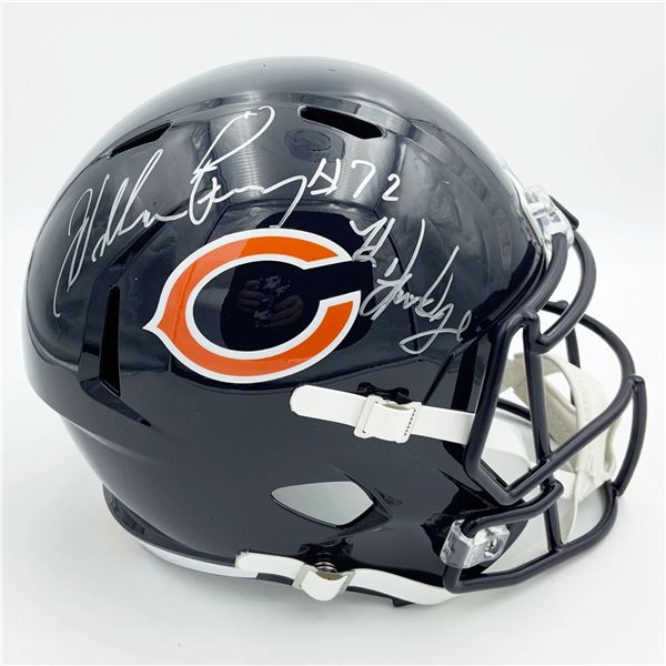 William Perry Autographed Chicago Bears Helmet w/ The Fridge  (JSA COA)