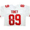 Image 2 : KADARIUS TONEY SIGNED PRO STYLE JERSEY (BECKETT COA)