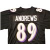 Image 2 : MARK ANDREWS SIGNED RAVENS PRO STYLE JERSEY (BECKETT COA)