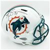 Image 1 : Ricky Williams Autographed Miami Dolphins Throwback Helmet (Frozen Pond)