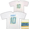 Image 1 : JUSTIN HERBERT SIGNED CHARGERS PRO STYLE JERSEY (BECKETT COA)