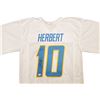 Image 2 : JUSTIN HERBERT SIGNED CHARGERS PRO STYLE JERSEY (BECKETT COA)