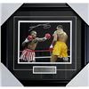 Image 1 : "Sugar" Ray Leonard Framed Autographed 8X10 Photo (Frozen Pond)