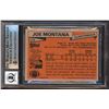 Image 2 : 1981 TOPPS NO.216 JOE MONTANA AUTHENTIC AUTOGRAPH (PSA 6/AUTO 10)