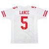 Image 1 : TREY LANCE SIGNED 49ERS PRO STYLE JERSEY (BECKETT COA)