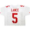 Image 2 : TREY LANCE SIGNED 49ERS PRO STYLE JERSEY (BECKETT COA)