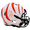 Image 1 : JOE BURROW SIGNED LUNAR ECLIPSE FULL-SIZE SPEED HELMET (FANATICS HOLO)