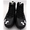 Image 3 : Tyler Lockett Autographed Black Under Armour Cleats Seattle Seahawks Size 11.5 (MCS Holo)