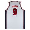 Image 1 : MICHAEL JORDAN SIGNED NIKE DREAM TEAM EDITION BASKETBALL JERSEY (JSA COA)