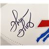 Image 2 : THURMAN THOMAS SIGNED BILLS LOGO FOOTBALL (BECKETT COA)