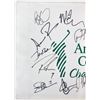 Image 2 : American Century (17) Romo, Rice, Bettis, Pederson Signed Pin Flag BAS