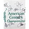 Image 3 : American Century (17) Romo, Rice, Bettis, Pederson Signed Pin Flag BAS