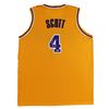 Image 1 : Byron Scott "Showtime" Authentic Signed Yellow Pro Style Jersey BAS Witnessed