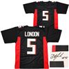 Image 1 : DRAKE LONDON SIGNED FALCONS PRO STYLE JERSEY (BECKETT COA)