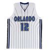 Image 3 : DWIGHT HOWARD SIGNED ORLANDO MAGIC PRO STYLE JERSEY (BECKETT COA)