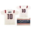 Image 1 : MAC JONES SIGNED PATRIOTS PRO STYLE JERSEY (BECKETT HOLO)